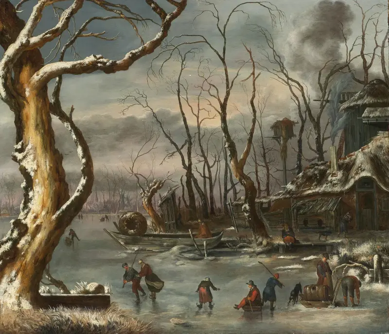 Winterlandschaft von Jan Van Kessel The Elder