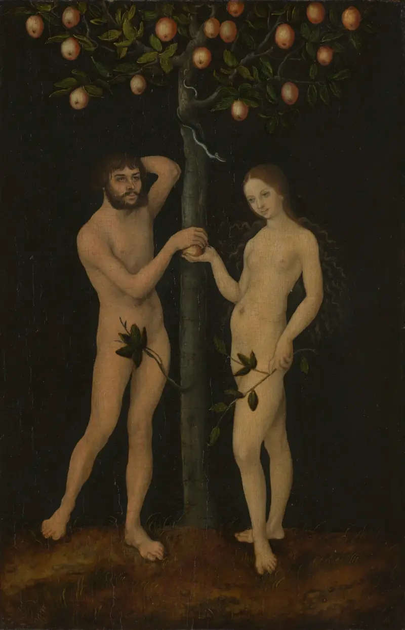 Adam i Ewa, 1528 – Nr. 1, Lucas Cranach the Elder