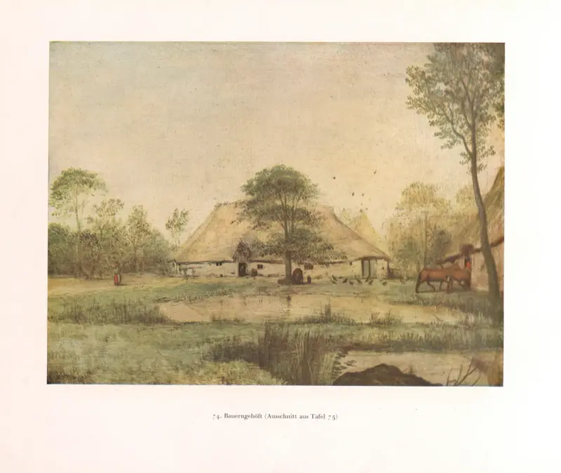Zagroda chłopska, Pieter Bruegel The Elder