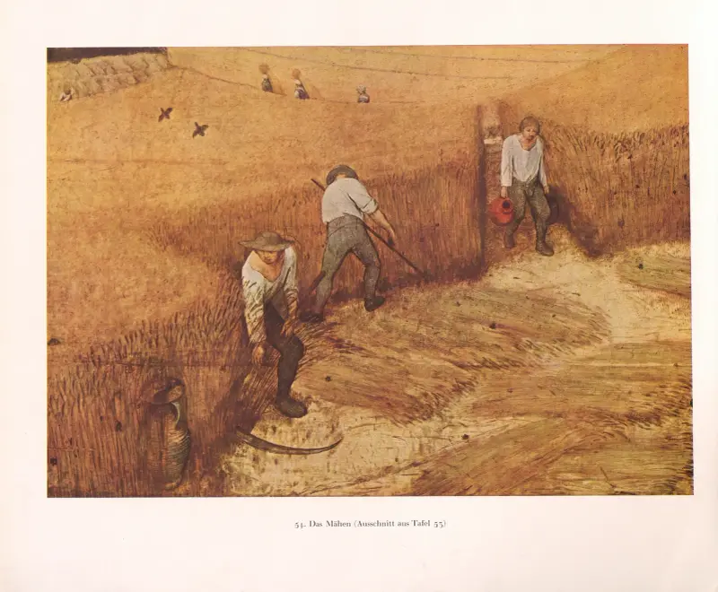 Das Mähen av Pieter Bruegel The Elder