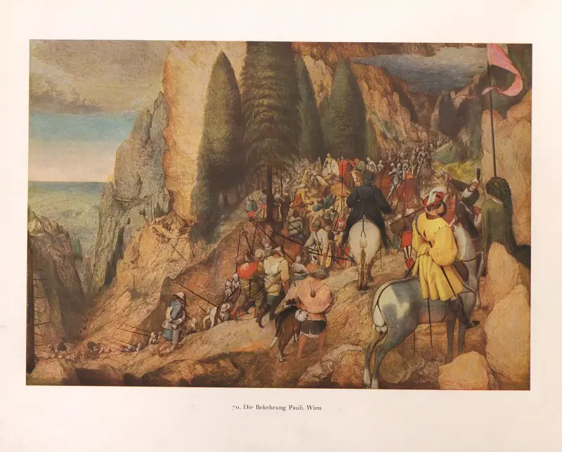 Obrácení Pavla, Pieter Bruegel The Elder