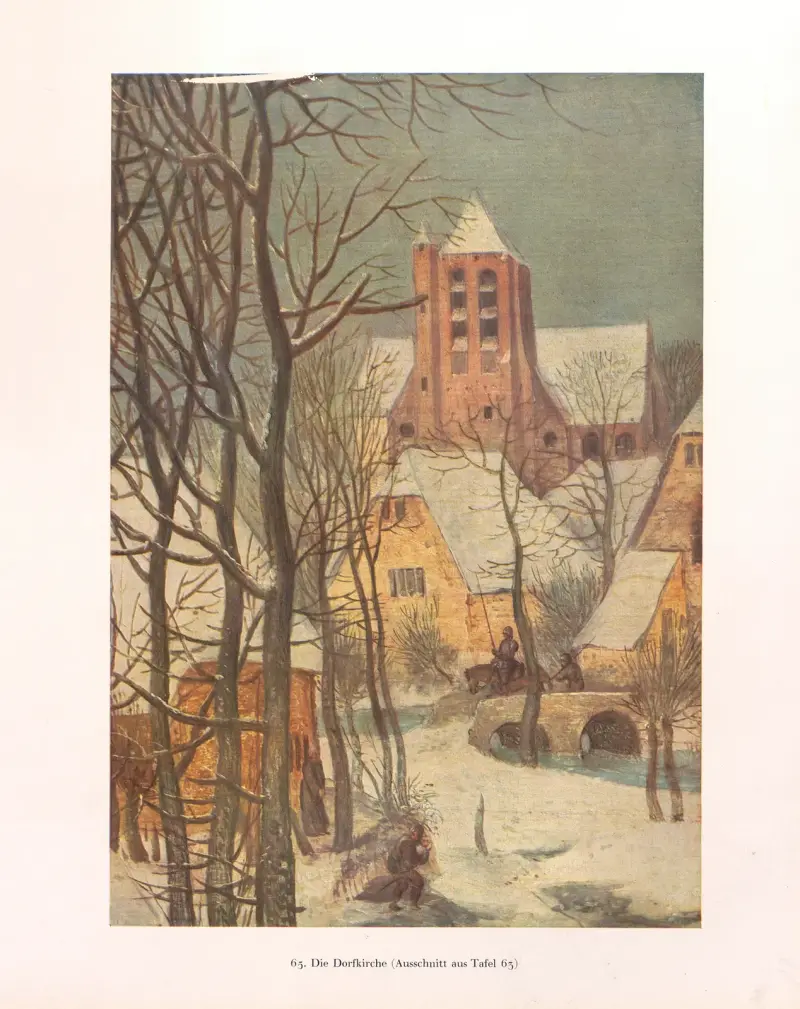 Wiejski kościół, Pieter Bruegel The Elder
