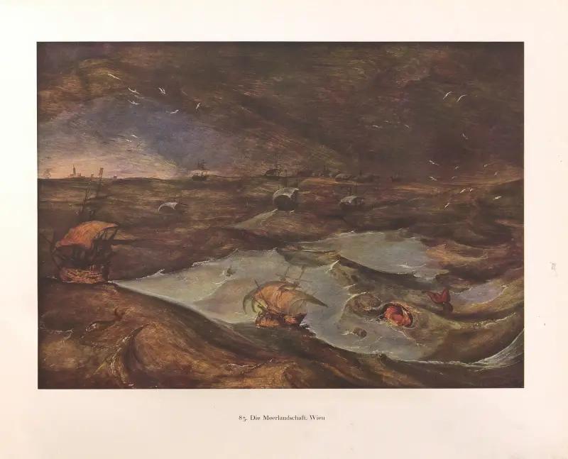 Mořská krajina, Pieter Bruegel The Elder