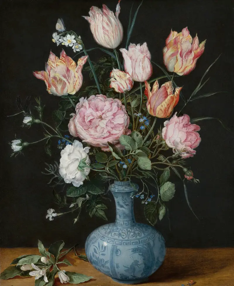 Flowers in a Wan-Li Vase av Jan Brueghel The Elder