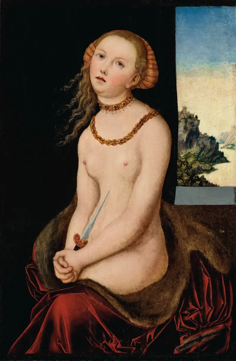 Lucretia – Nr. 2 von Lucas Cranach the Elder