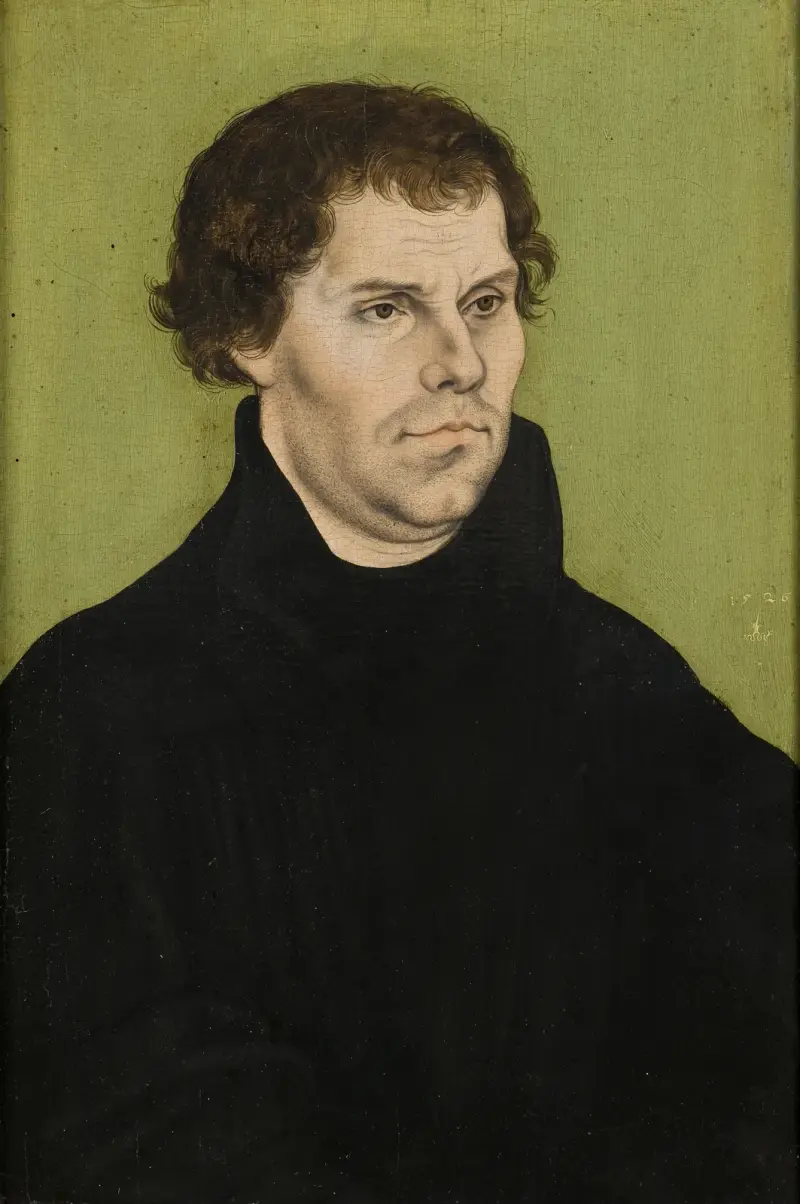 Martin Luther, 1527 av Lucas Cranach the Elder