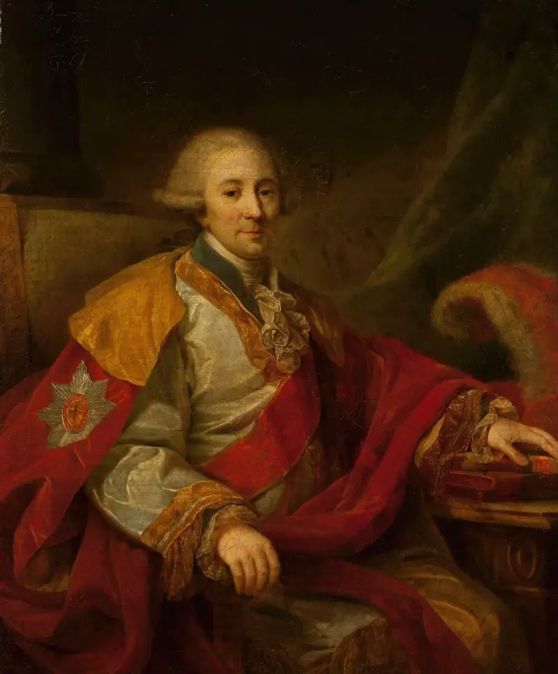 Portret dygnitarza, Johann Baptist von Lampi the Elder