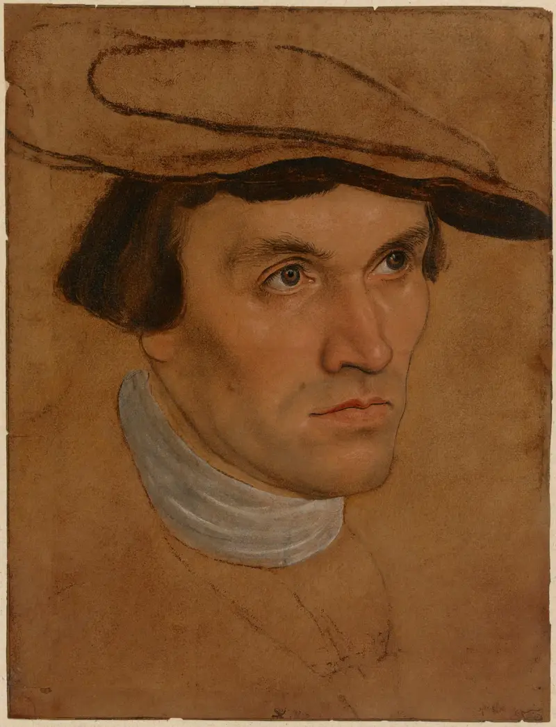 Bildnis eines Mannes, 1530 von Lucas Cranach the Elder