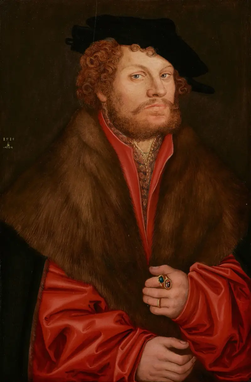 Portrét Moritze Buchnera, Lucas Cranach the Elder