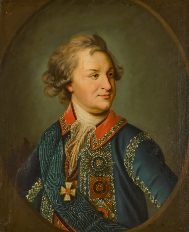 Porträtt av furst Grigorij Potemkin av Johann Baptist von Lampi the Elder