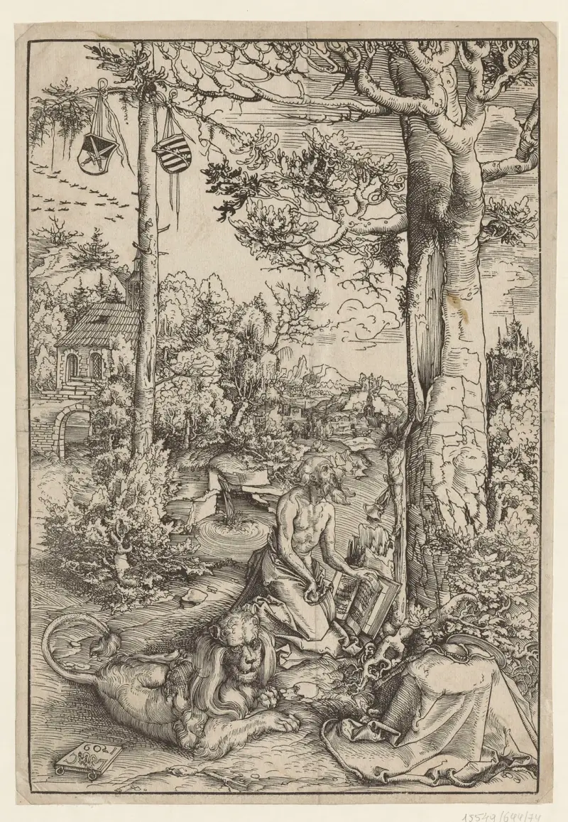 Święty Hieronim w pokucie, Lucas Cranach the Elder