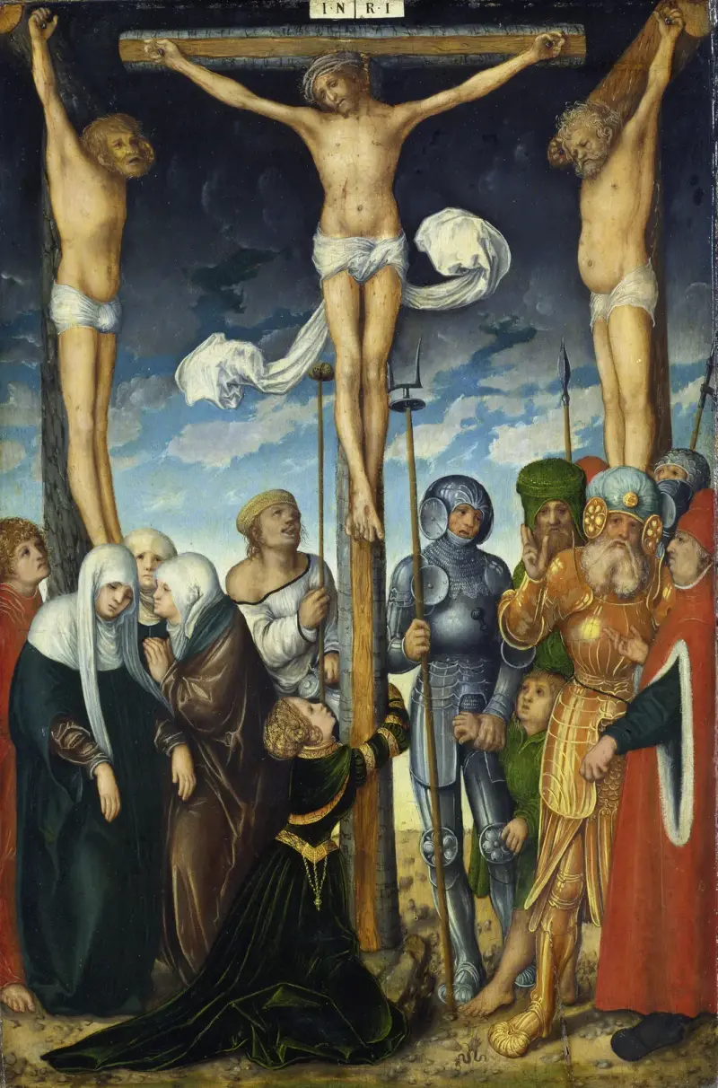 Ukrzyżowanie, 1508, Lucas Cranach the Elder
