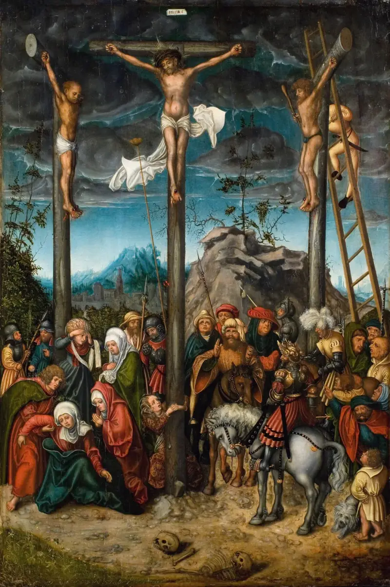 Die Kreuzigung, 1506 von Lucas Cranach the Elder