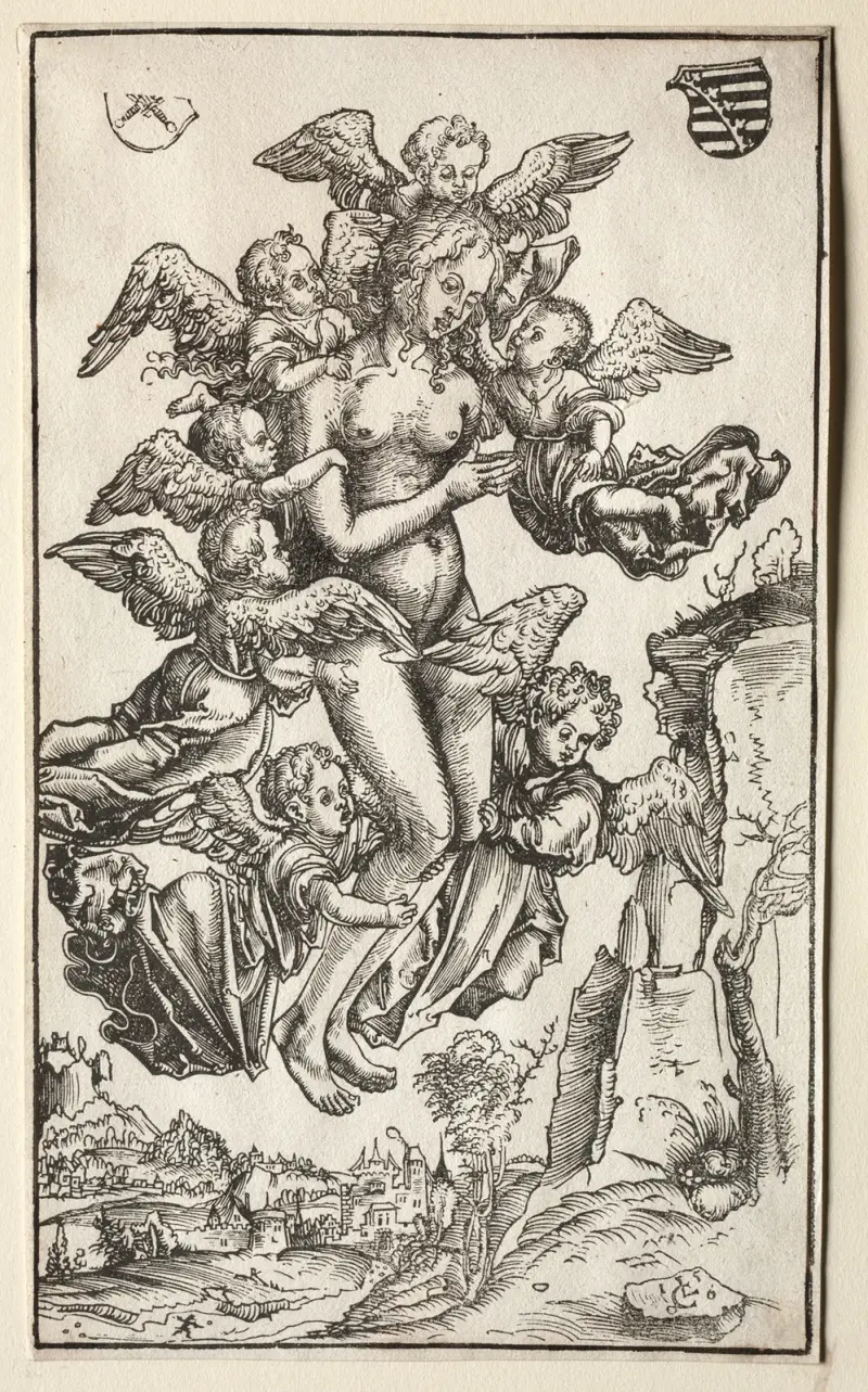 Extáze svaté Marie Magdalény, Lucas Cranach the Elder