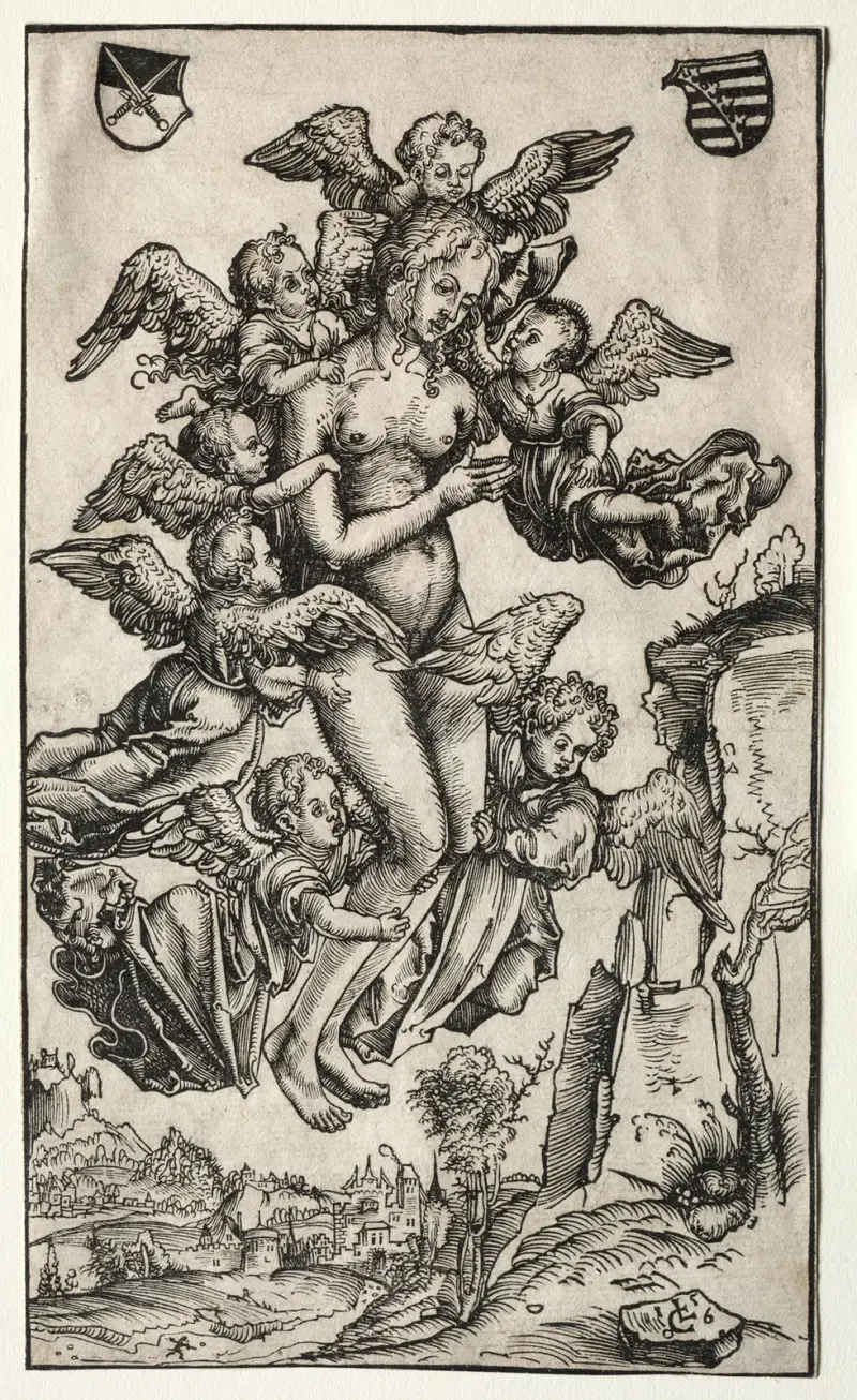 Den heliga Maria Magdalenas extas av Lucas Cranach the Elder