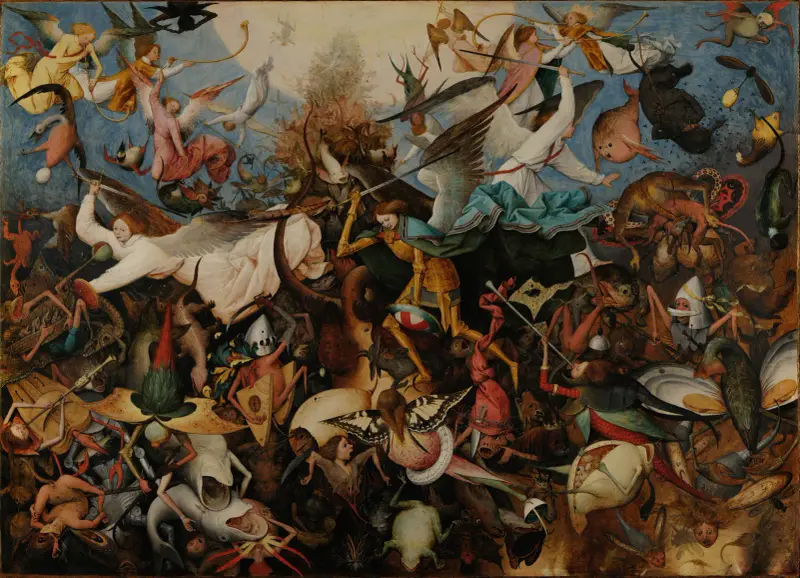 Pád vzpurných andělů, Pieter Bruegel The Elder