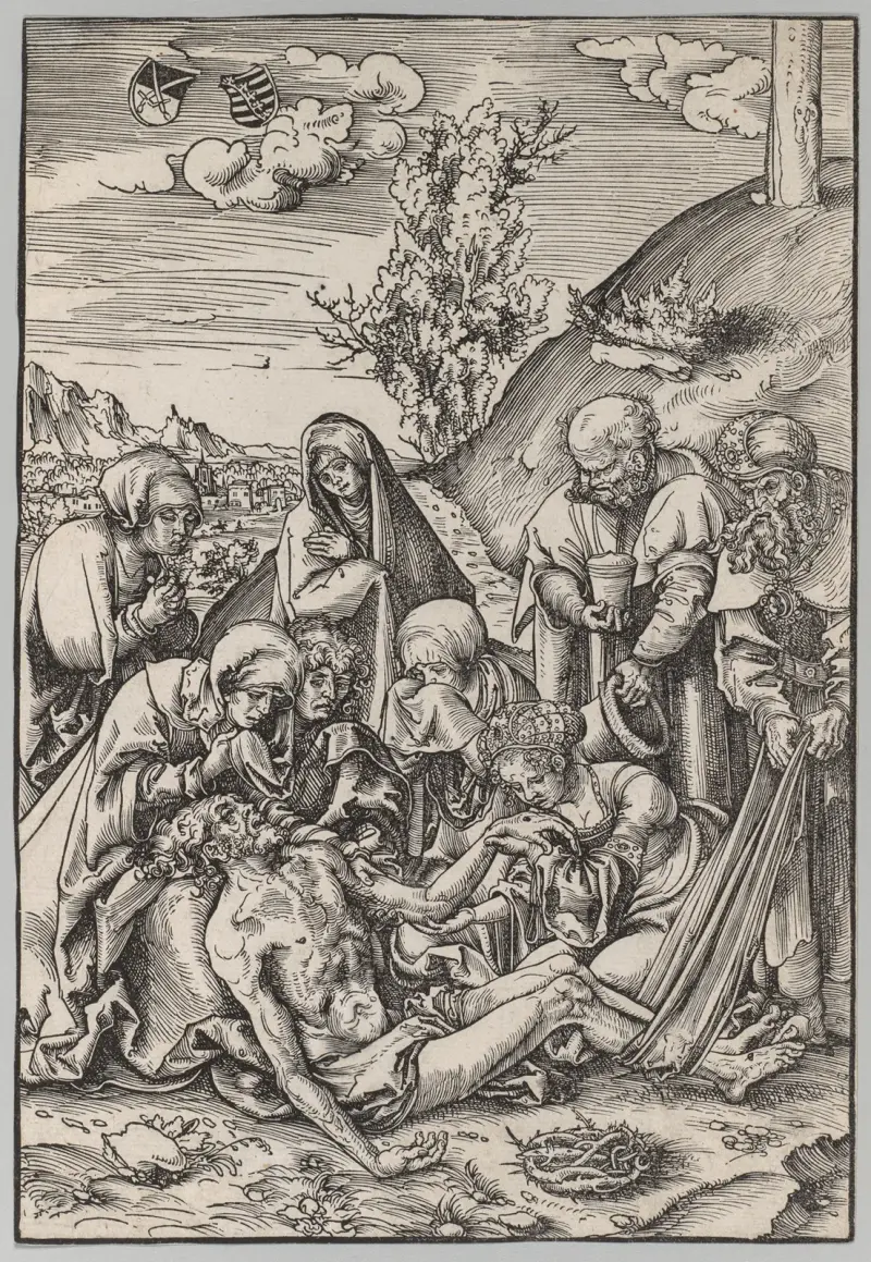 Pasja; Opłakiwanie Chrystusa, Lucas Cranach the Elder
