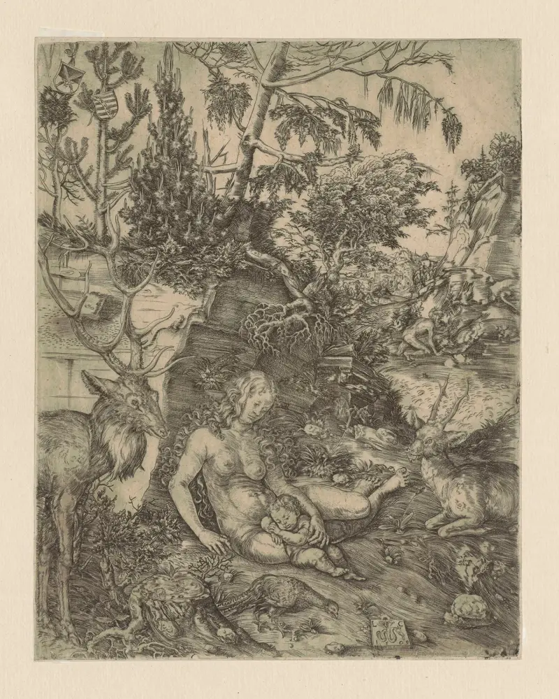 Sankt Johannes Chrysostomos botgöring av Lucas Cranach the Elder
