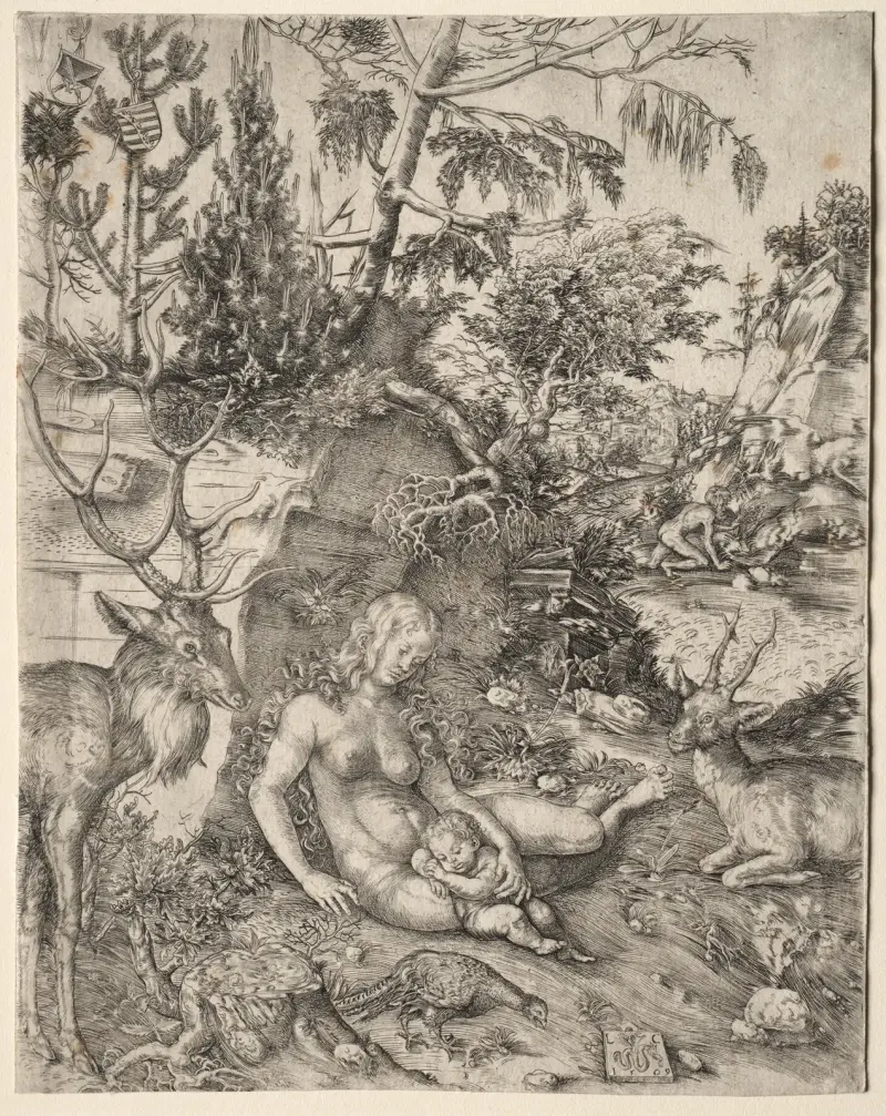 Johannes Chrysostomos botgöring av Lucas Cranach the Elder