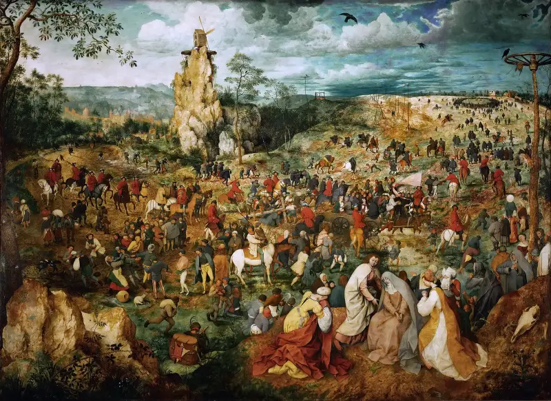 Cesta na Kalvárii, Pieter Bruegel The Elder