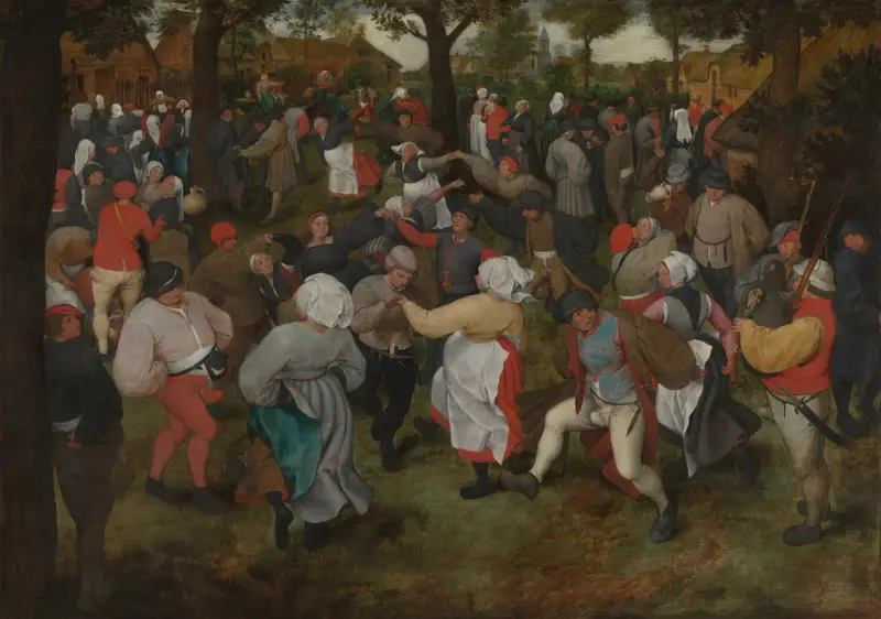 The Wedding Dance av Pieter Bruegel The Elder