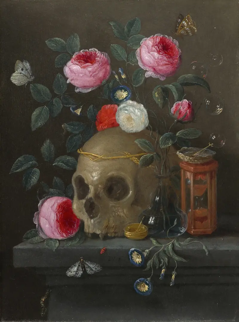 Vanitas – zátiší, Jan Van Kessel The Elder