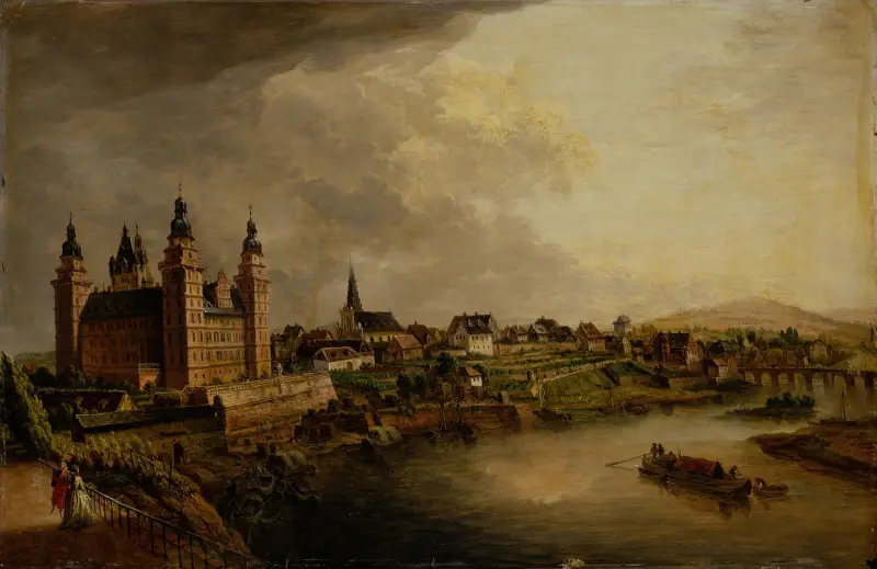 Blick auf Aschaffenburg von Christian Georg Schütz the elder