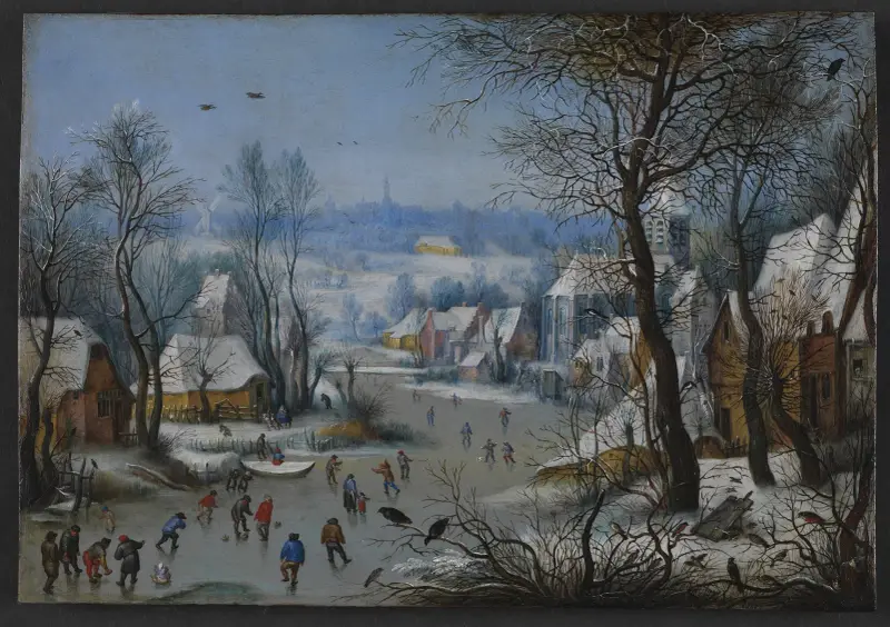 Pejzaż zimowy, Pieter Bruegel The Elder