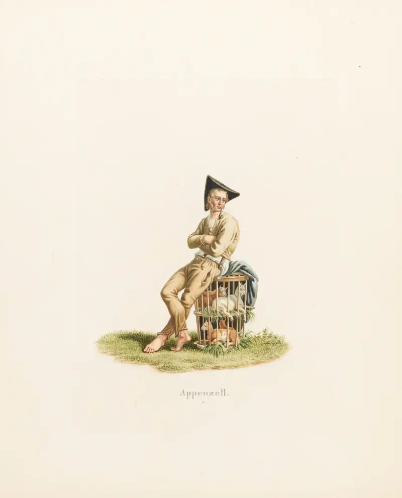 Appenzell, 1824 – nr 2 av Gabriel Lory the Younger