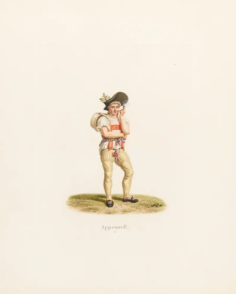 Appenzell, 1824 – nr 1 av Gabriel Lory the Younger