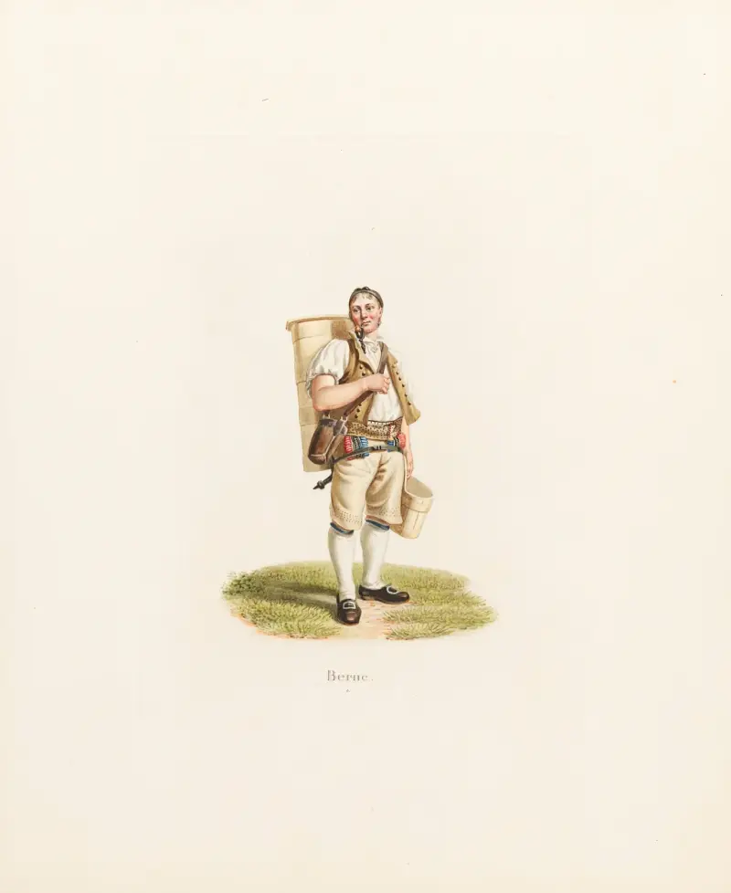 Berne, 1824 – nr 2 av Gabriel Lory the Younger