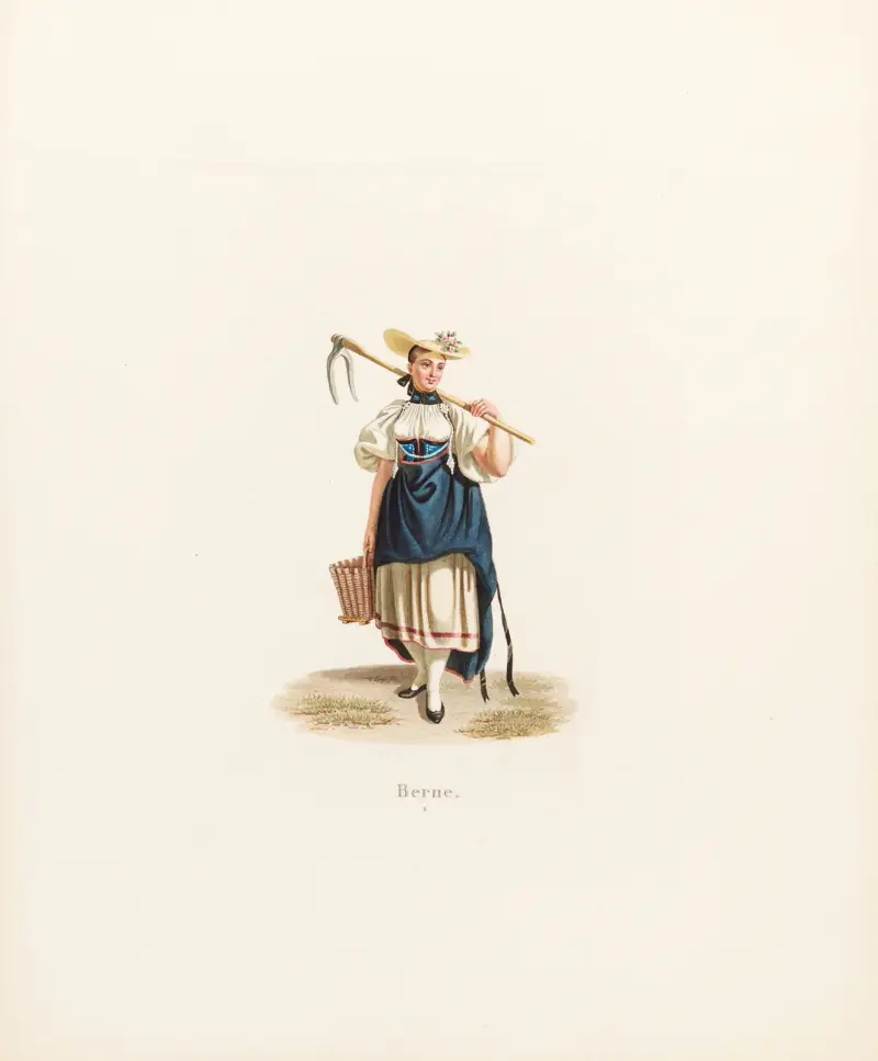 Berne, 1824 – nr 1 av Gabriel Lory the Younger