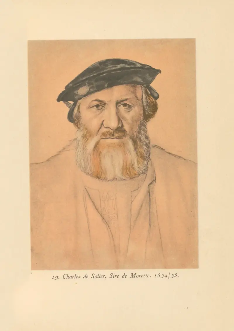 Charles de Solier, Sire de Morette av Hans Holbein The Younger