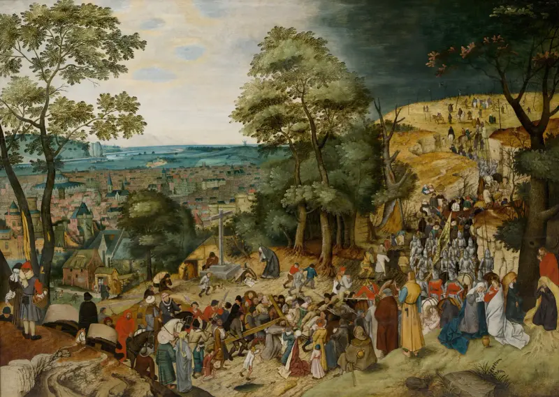 Christus trägt das Kreuz von Pieter Brueghel The Younger