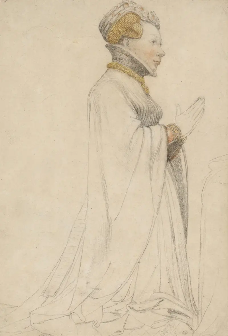 Joanna de Boulogne, księżna Berry, Hans Holbein The Younger
