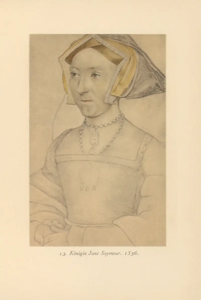 Königin Jane Seymour von Hans Holbein The Younger