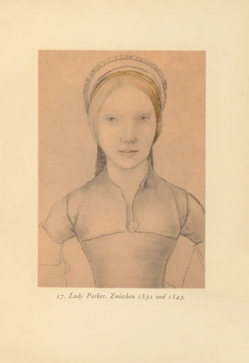 Lady Parker von Hans Holbein The Younger