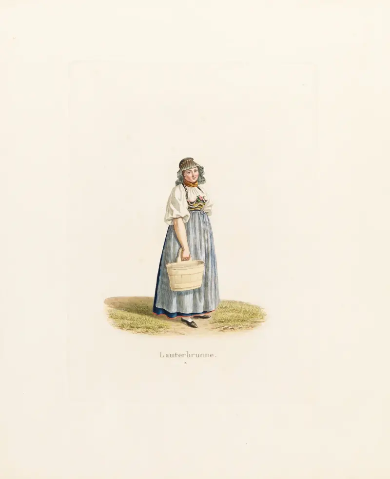 Lauterbrunne av Gabriel Lory the Younger