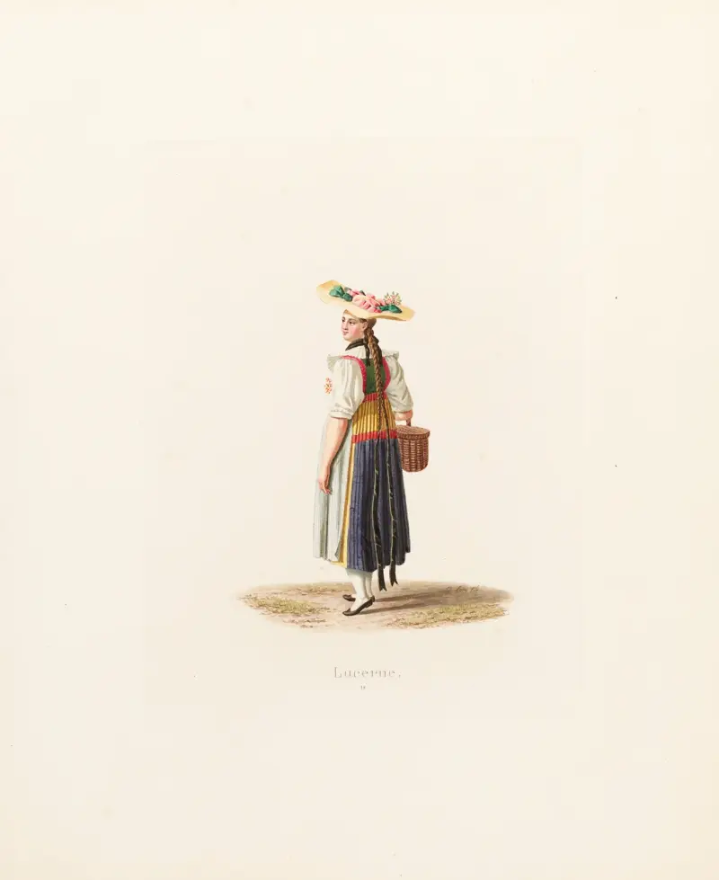 Lucerne, 1824 – nr 1 av Gabriel Lory the Younger