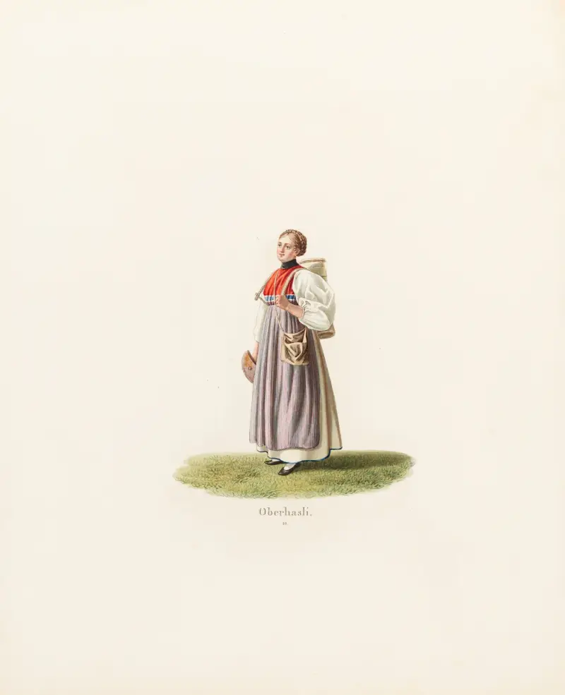 Oberhasli, 1824 – nr 3 av Gabriel Lory the Younger