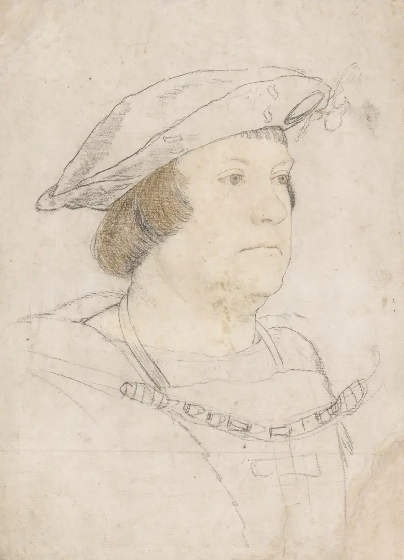 Porträtt av en okänd engelsman av Hans Holbein The Younger