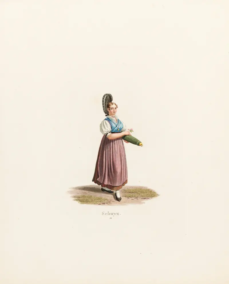 Schwyz av Gabriel Lory the Younger