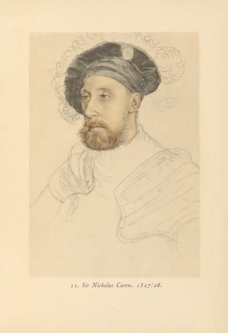 Sir Nicholas Carew von Hans Holbein The Younger