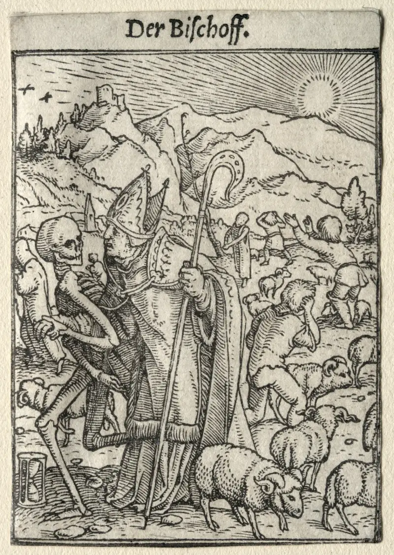 Der Bischof von Hans Holbein The Younger