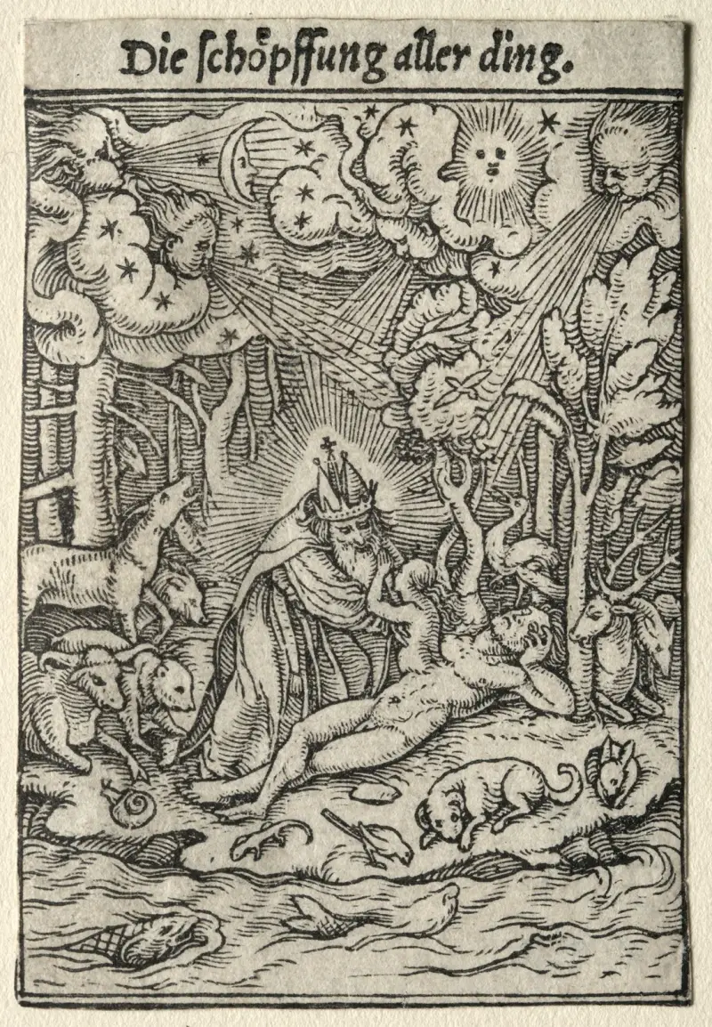 Die Schöpfung von Hans Holbein The Younger