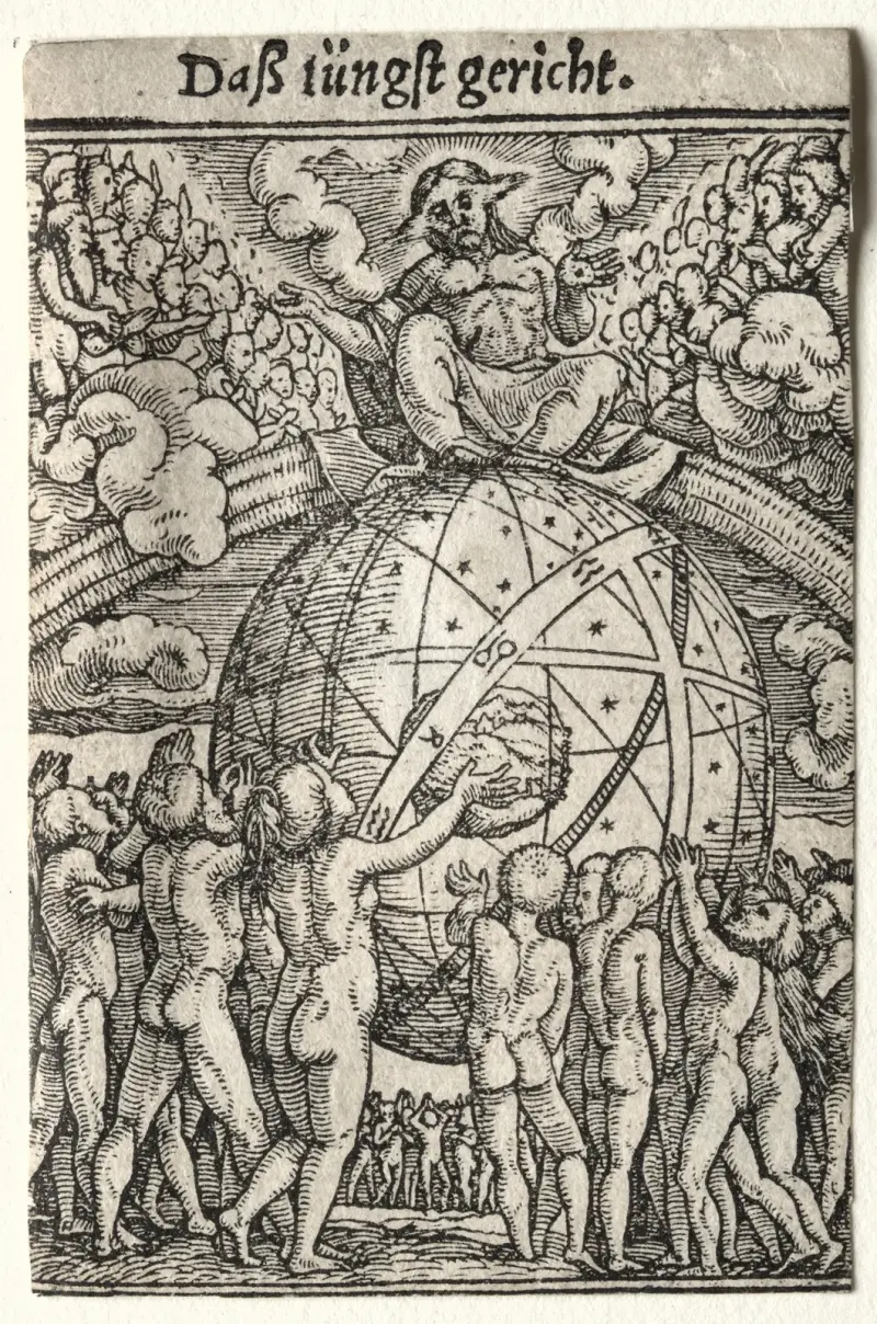 The Last Judgment av Hans Holbein The Younger