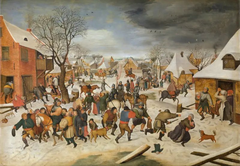 Der Bethlehemitische Kindermord von Pieter Brueghel The Younger