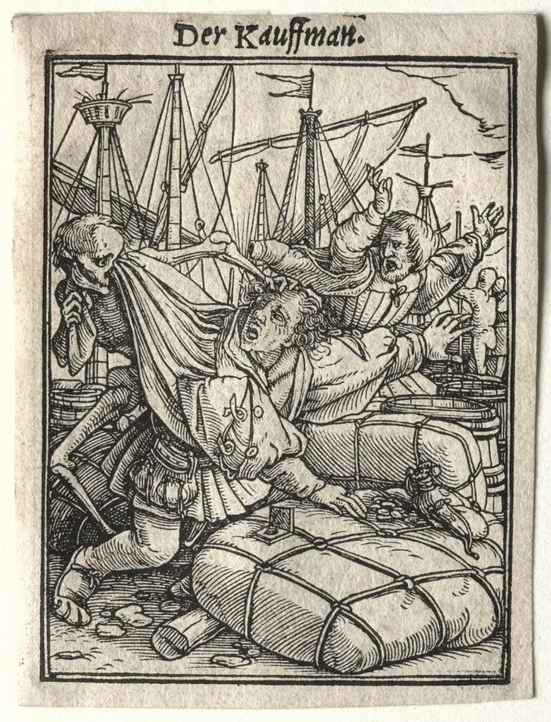 Der Kaufmann von Hans Holbein The Younger