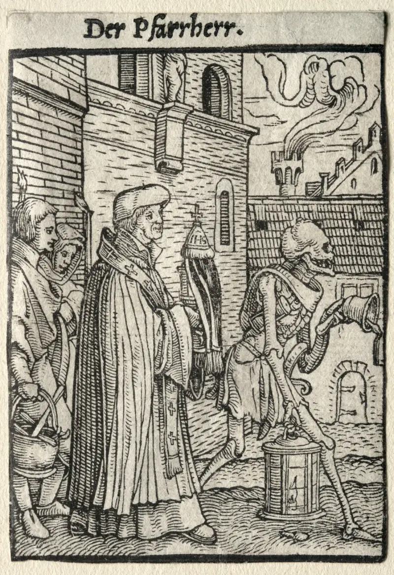 Der Pfarrer von Hans Holbein The Younger