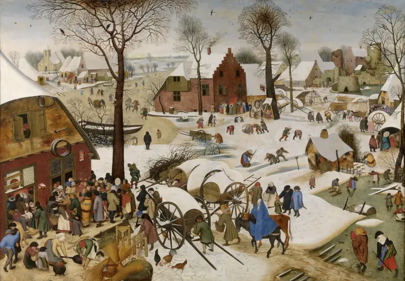 Spis ludności w Betlejem, Pieter Brueghel The Younger